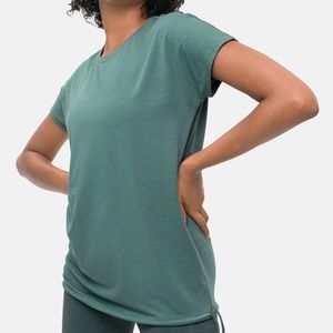 🌿 Outdoor Voices Ready Set Tie Sweatee – Juniper – Size M – NWT